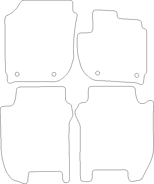 Honda Jazz Car Mats